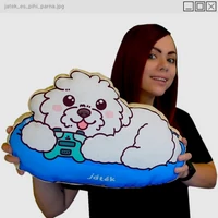 Kép 1/3 - DoggyAndi - Játék és Pihi párna