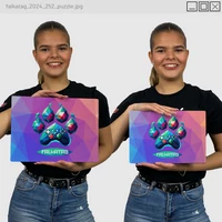 Kép 1/2 - DoggyAndi - Falkatag 2024 puzzle