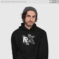 Kép 1/4 - Rolix - B&W PRÉMIUM kapucnis pulóver