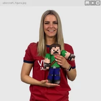 Kép 1/4 - UborCraft figura ( alvóka )
