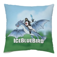Kép 2/5 - IceBlueBird - Jégsárkány díszpárna