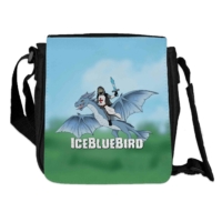 Kép 2/4 - IceBlueBird - Jégsárkány kis oldaltáska