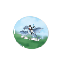 Kép 3/3 - IceBlueBird - Jégsárkány kitűző