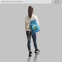 Kép 1/2 - Sajt32 - Roblox mánia vászon tornazsák