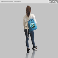 Kép 1/2 - Sajt32 - Roblox mánia vászon tornazsák
