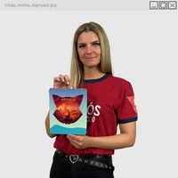 Kép 1/2 - Zsdav - Cicás minta egérpad