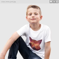 Kép 1/8 - Zsdav - Cicás minta póló