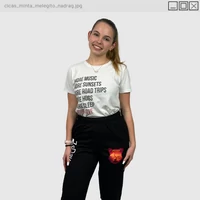 Kép 1/3 - Zsdav - Cicás minta melegítő nadrág