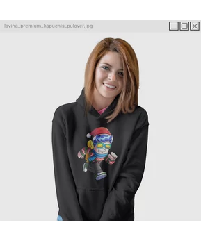 Sajt32 - Lavina PRÉMIUM kapucnis pulóver