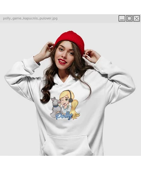 Polla - Polly Game kapucnis pulóver
