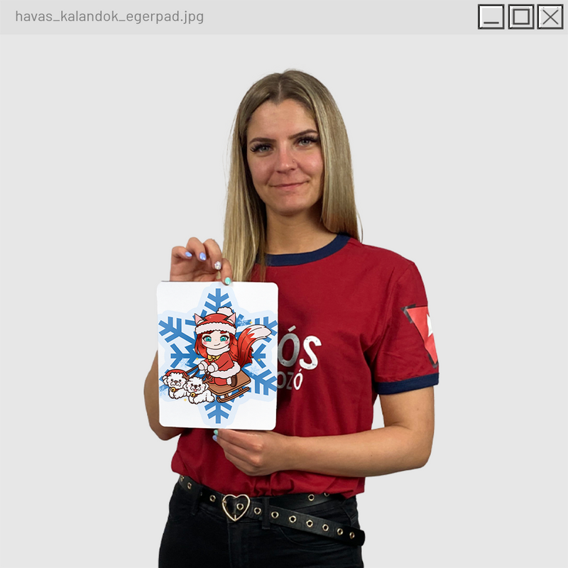 DoggyAndi - Havas kalandok téli LIMITÁLT egérpad