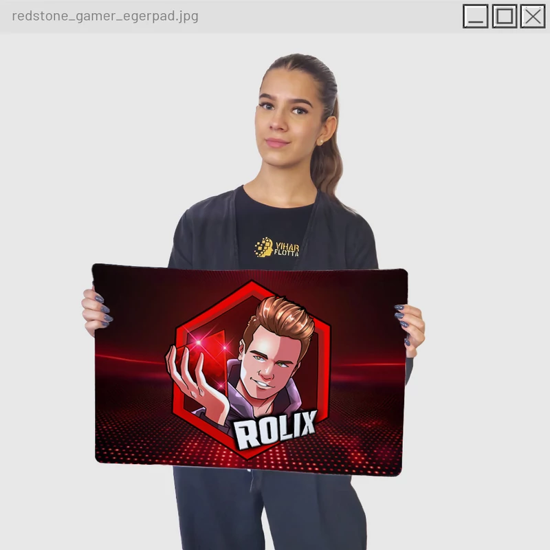 Rolix - Redstone gamer egérpad
