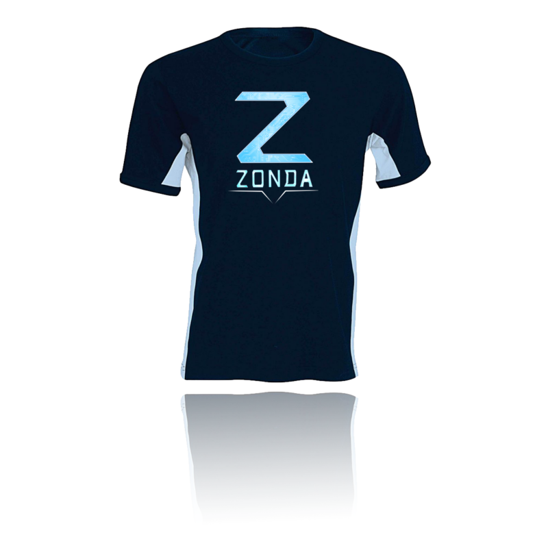 Zonda - ZONDATA oldalsávos férfi póló