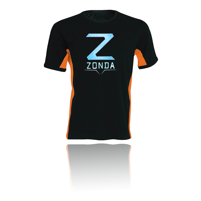 Zonda - ZONDATA oldalsávos férfi póló