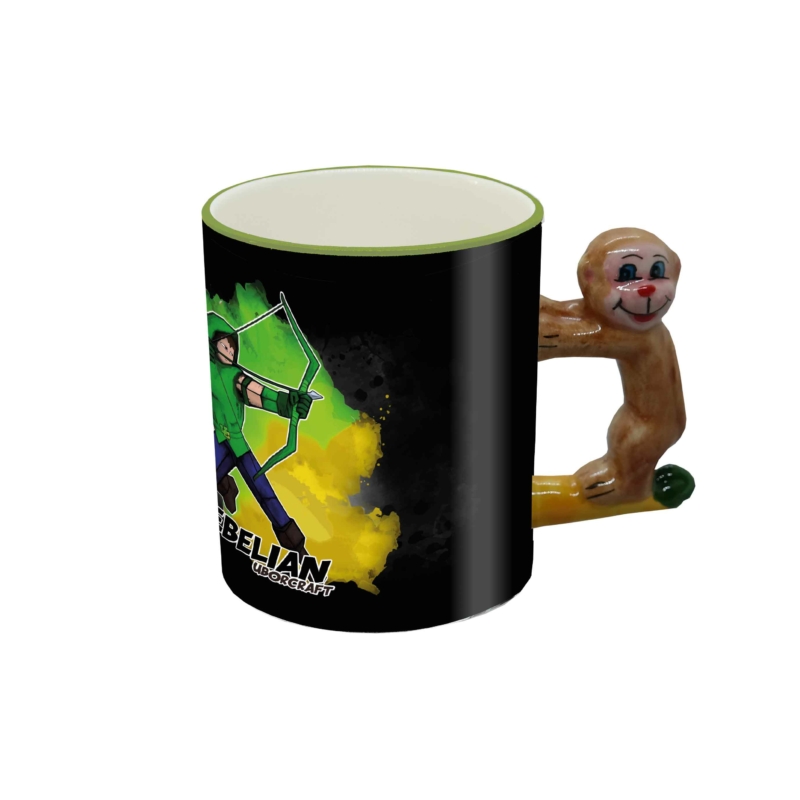 UborCraft - Cebelian majom bögre