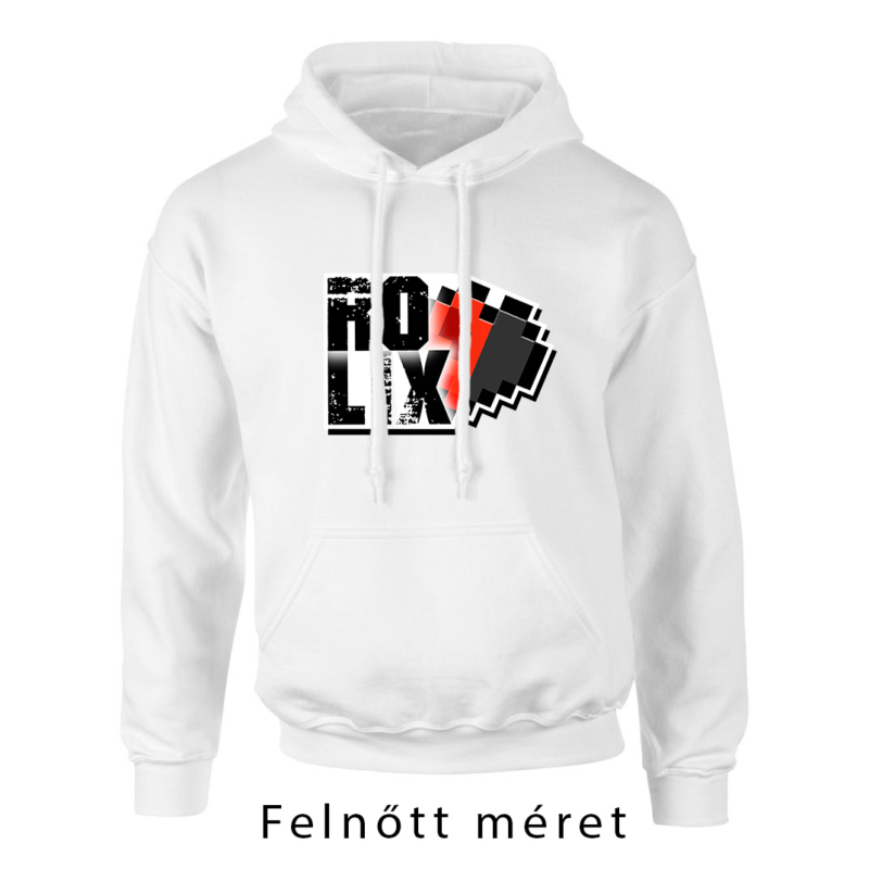 Rolix - Mesterfokon pulóver - Fehér logóval