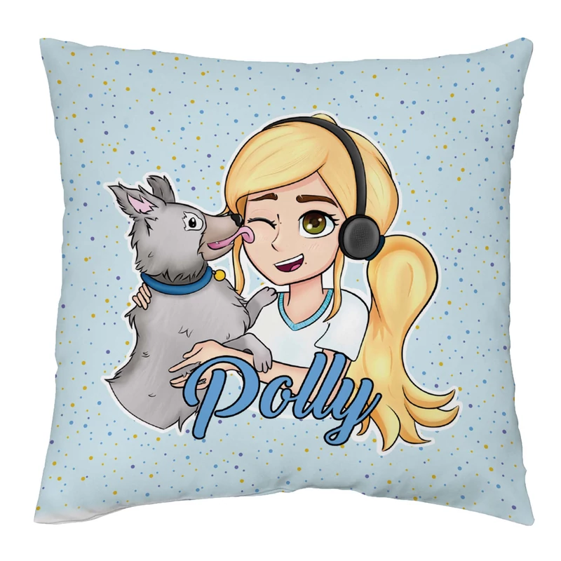 Polla - Polly Game díszpárna