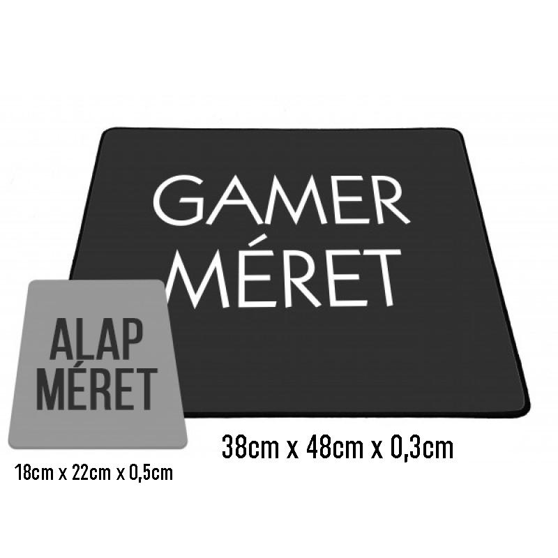 Aida vagyok - Mindenség gamer egérpad