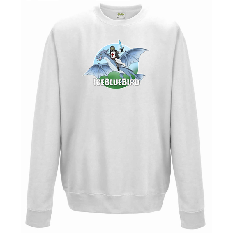 IceBlueBird - Jégsárkány PRÉMIUM környakú pulóver