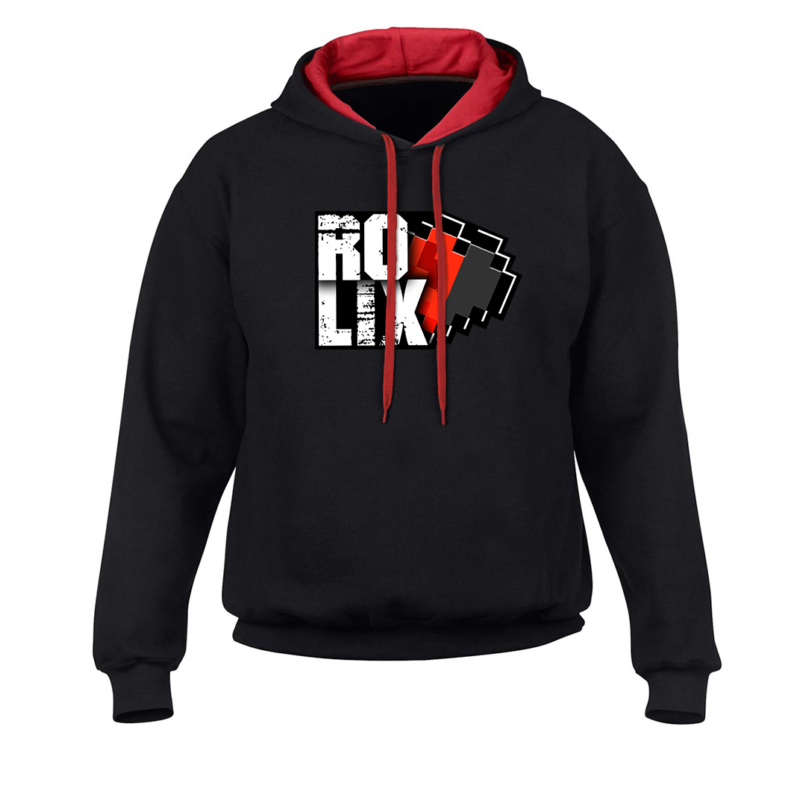 Rolix - Mesterfokon pulóver - Fekete logóval