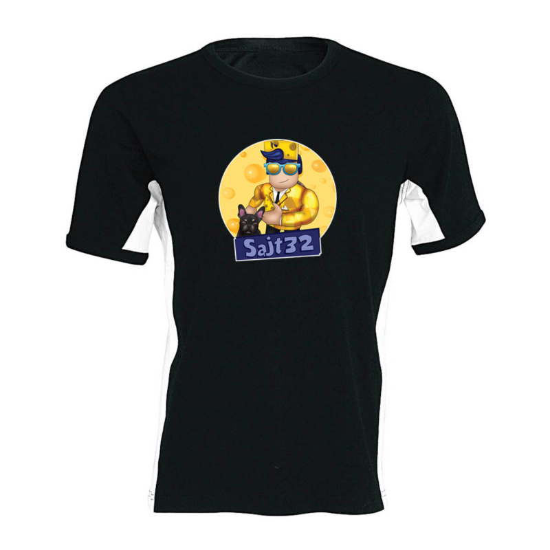 Sajt32 - Sajtblox oldalsávos férfi póló