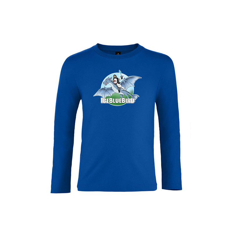 IceBlueBird - Jégsárkány hosszú ujjú póló