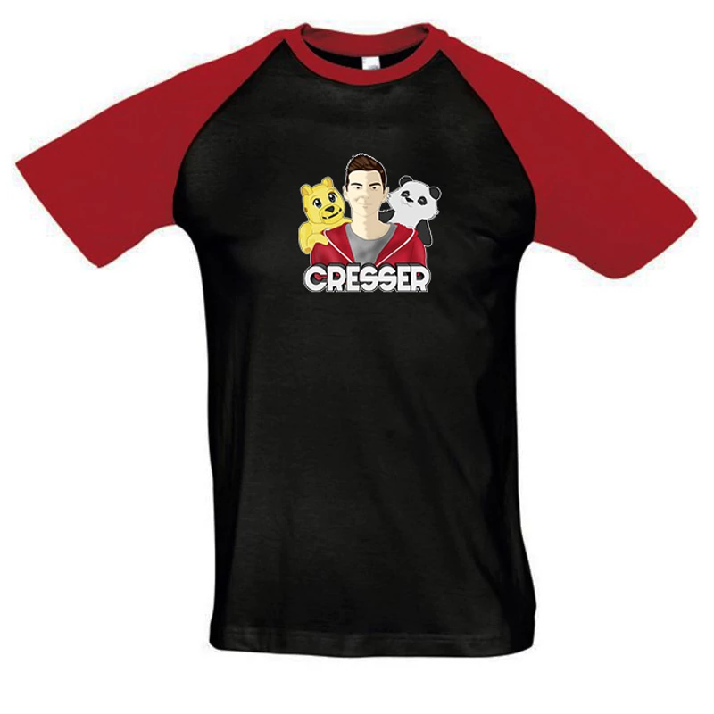 Cresser színes vállú póló