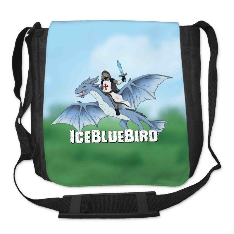 IceBlueBird - Jégsárkány közepes oldaltáska