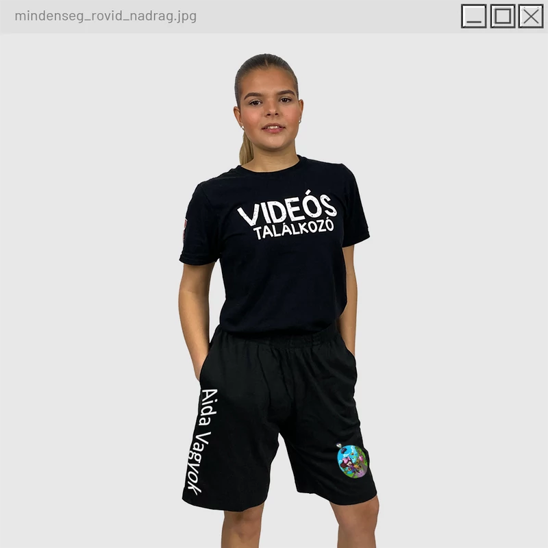 Aida vagyok - Mindenség rövid nadrág