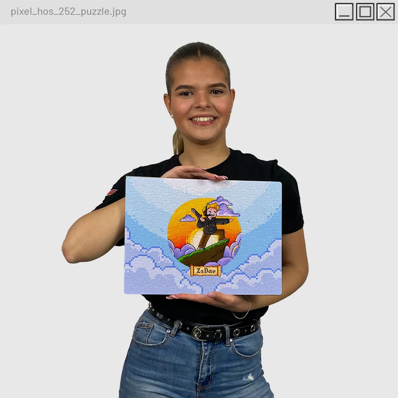 Zsdav - Pixel hős puzzle